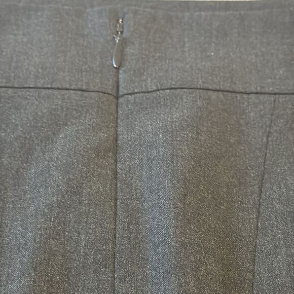 Ann Taylor Size 8 Dark Grey Lined Pencil Skirt Corporate - Picture 10 of 10